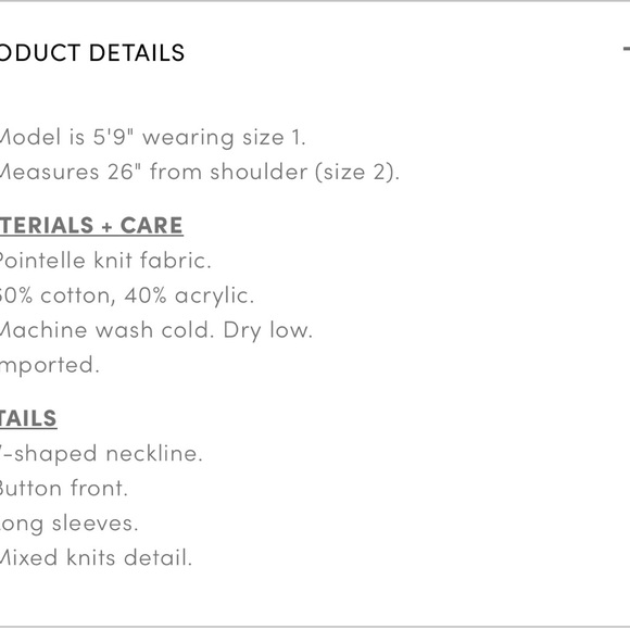 Torrid Pointelle cardigan v neck torrid 2x NWT - Picture 3 of 4